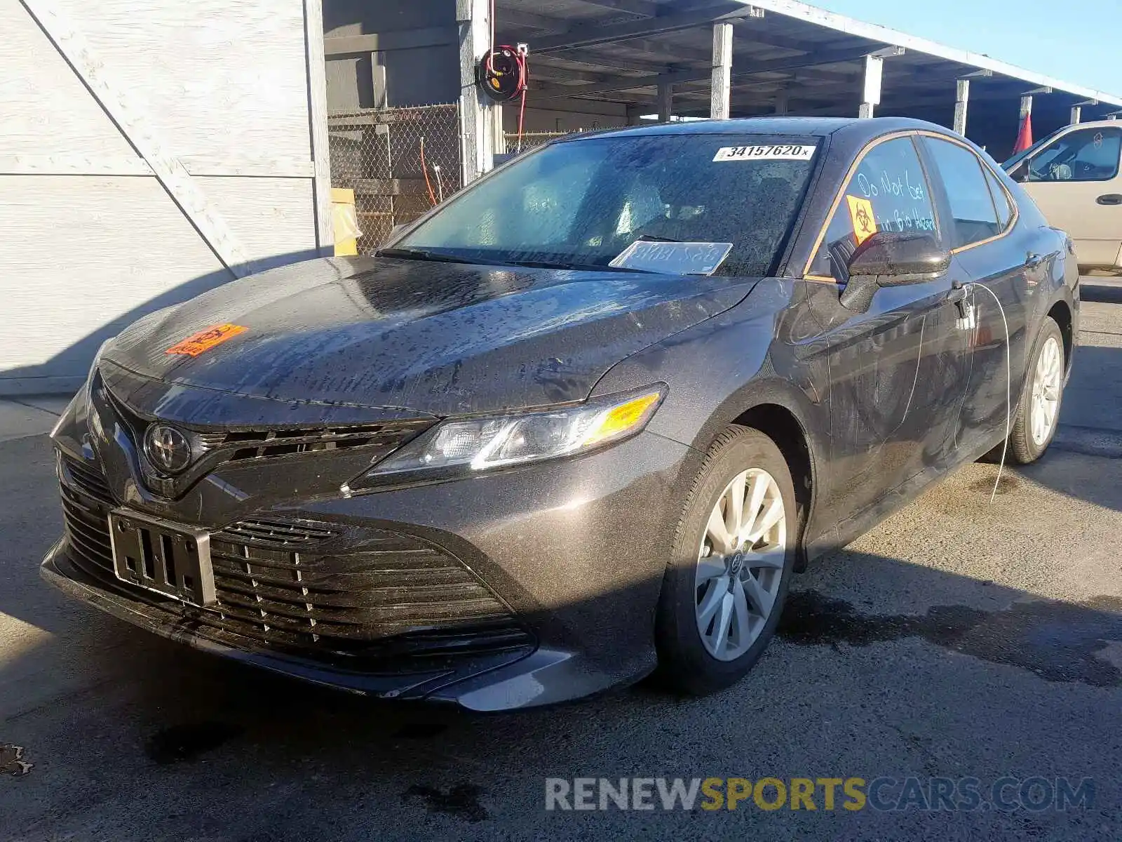 2 Photograph of a damaged car 4T1B11HK0KU855287 TOYOTA CAMRY 2019