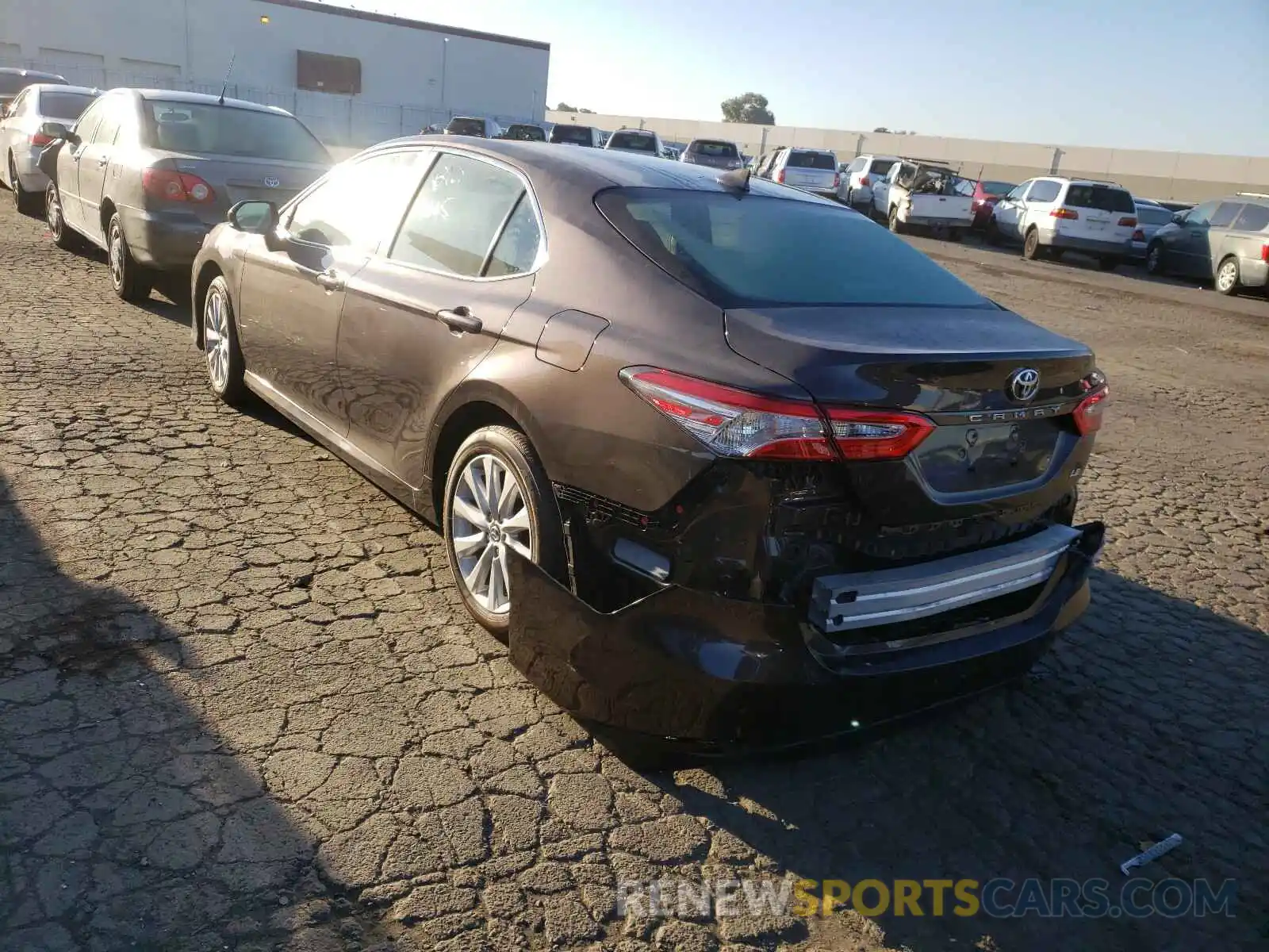 3 Photograph of a damaged car 4T1B11HK0KU856195 TOYOTA CAMRY 2019