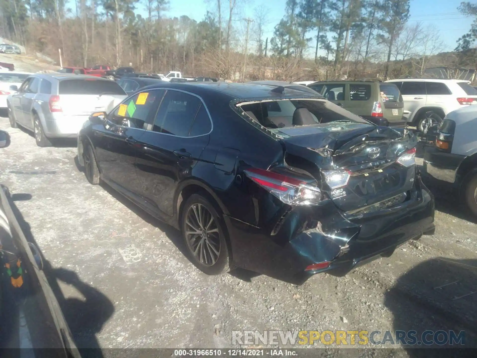 3 Photograph of a damaged car 4T1B11HK0KU856505 TOYOTA CAMRY 2019