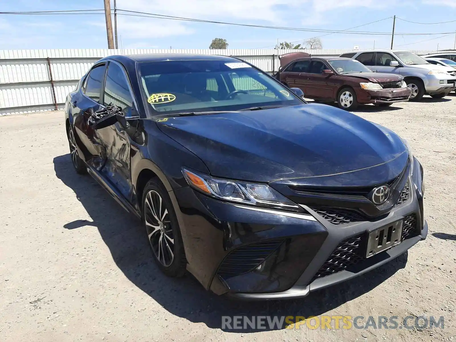 1 Photograph of a damaged car 4T1B11HK1KU163619 TOYOTA CAMRY 2019