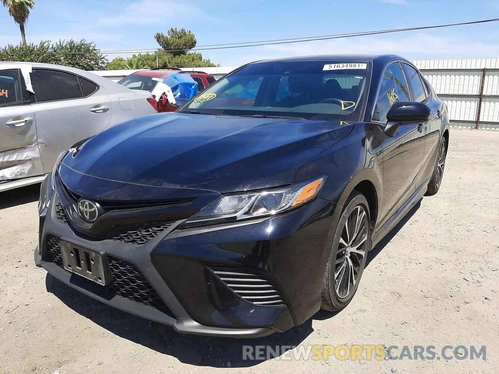 2 Photograph of a damaged car 4T1B11HK1KU163619 TOYOTA CAMRY 2019