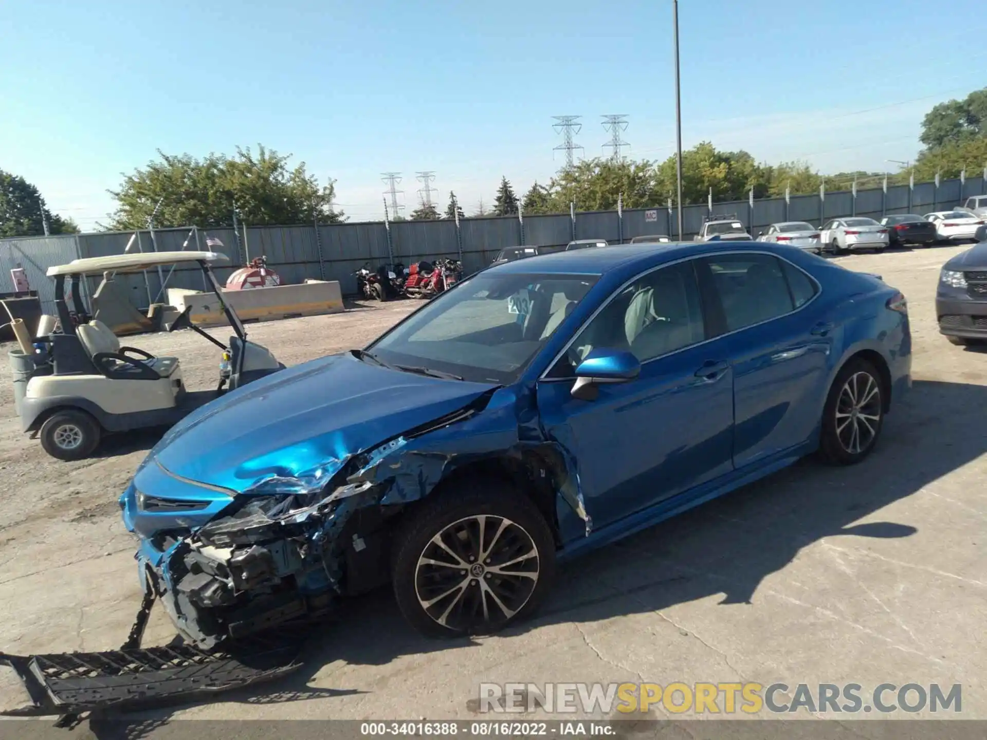 2 Photograph of a damaged car 4T1B11HK1KU164320 TOYOTA CAMRY 2019