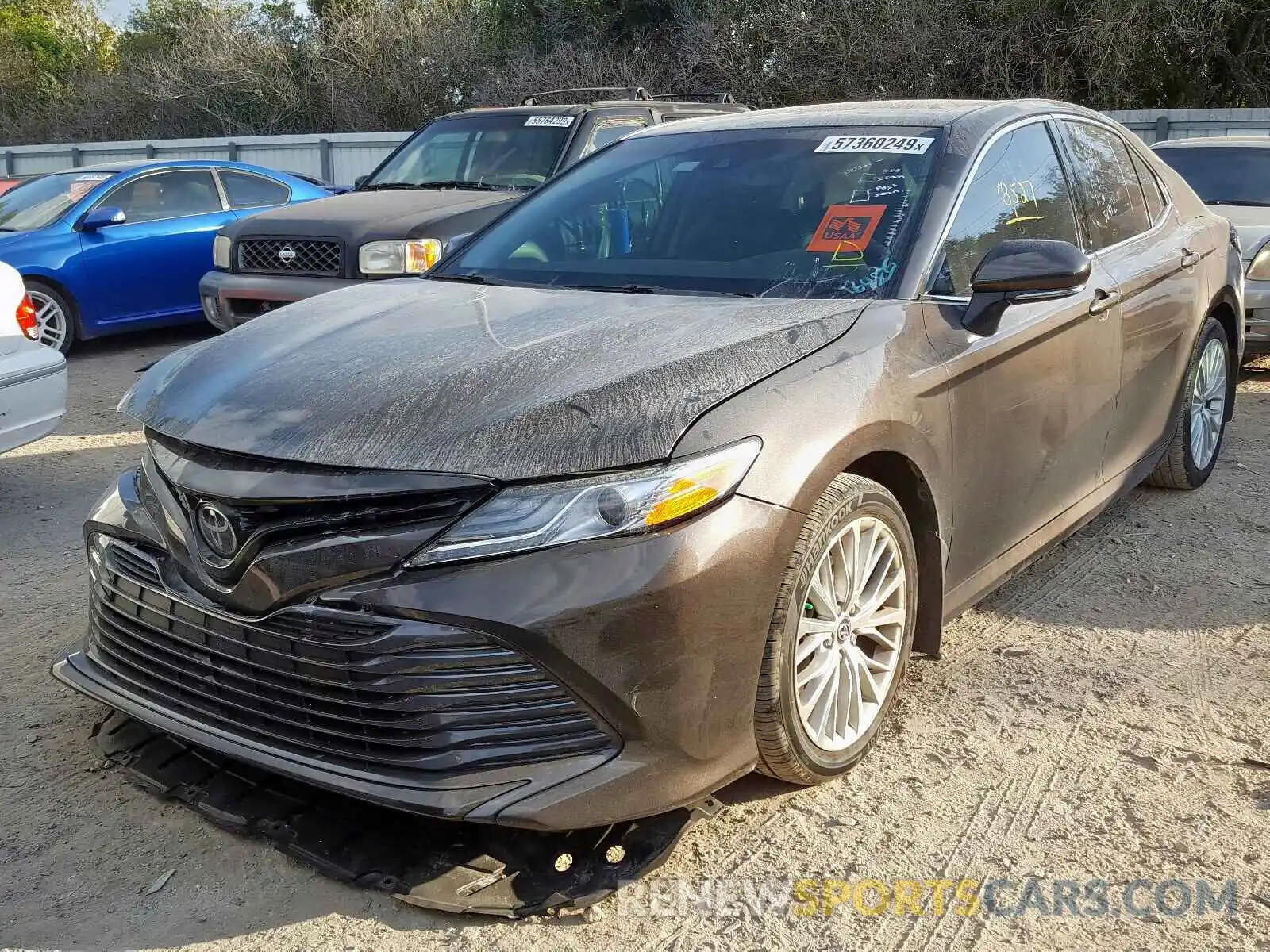 2 Photograph of a damaged car 4T1B11HK1KU164835 TOYOTA CAMRY 2019