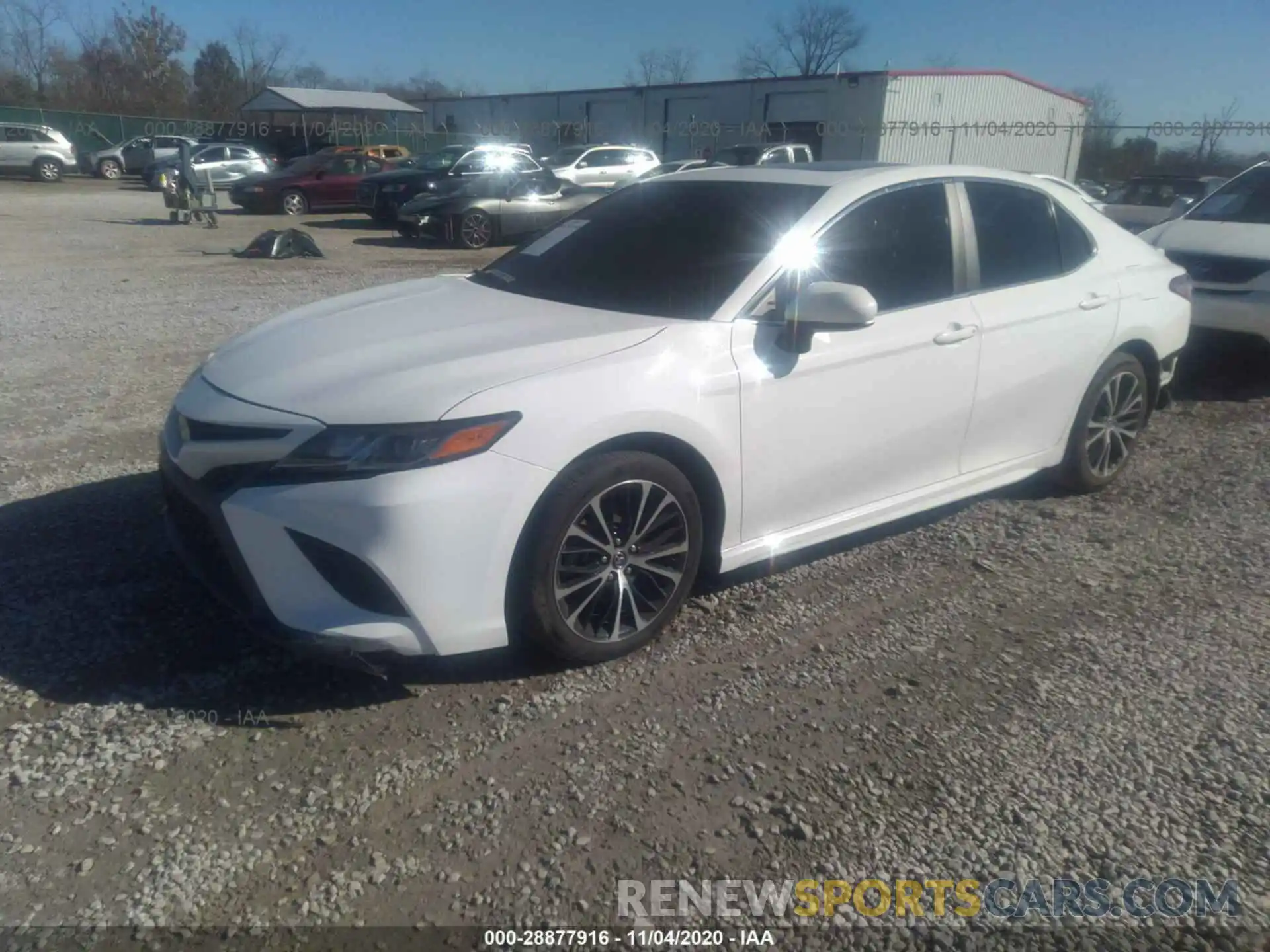 2 Photograph of a damaged car 4T1B11HK1KU165435 TOYOTA CAMRY 2019