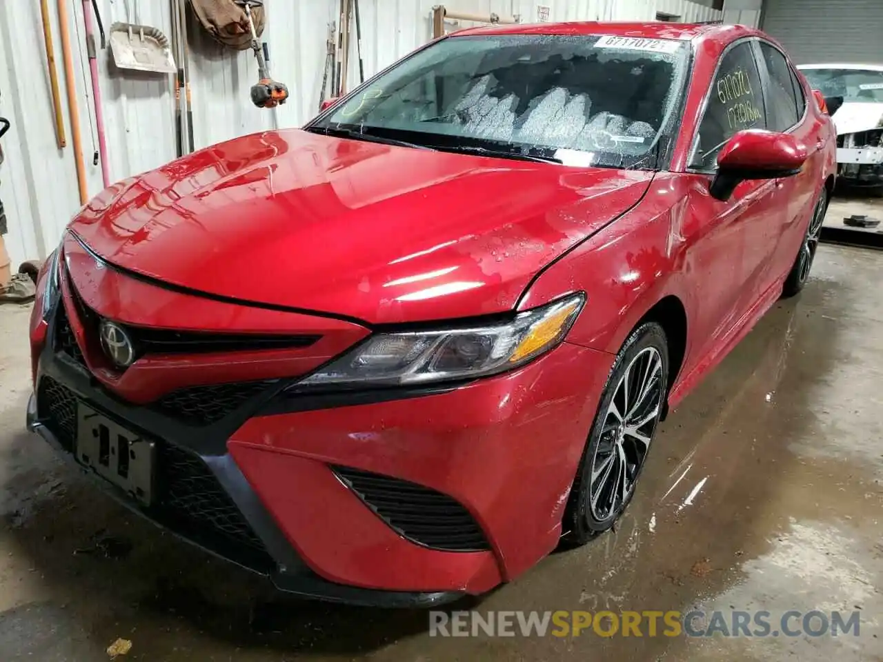 2 Photograph of a damaged car 4T1B11HK1KU166567 TOYOTA CAMRY 2019