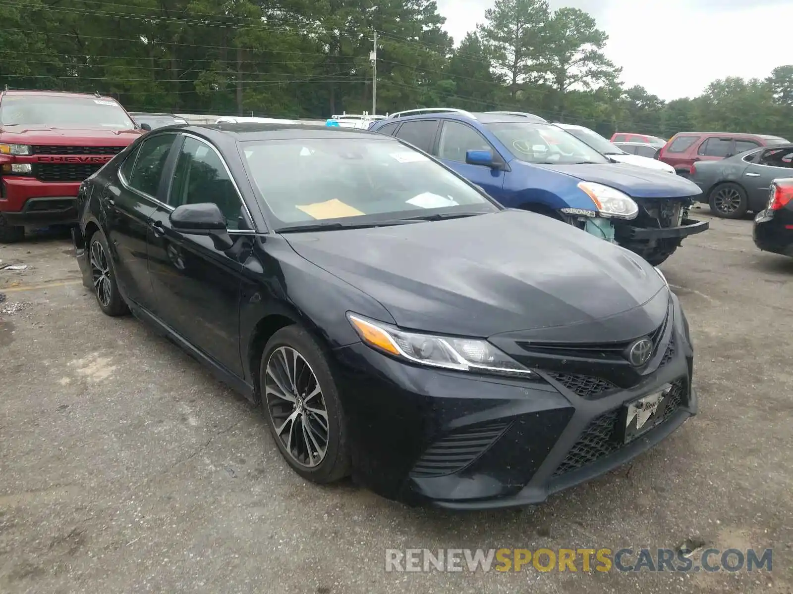 1 Photograph of a damaged car 4T1B11HK1KU167203 TOYOTA CAMRY 2019