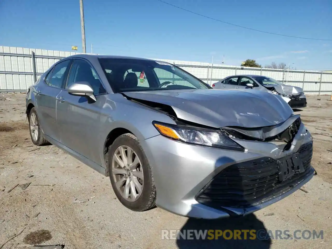 1 Photograph of a damaged car 4T1B11HK1KU168660 TOYOTA CAMRY 2019