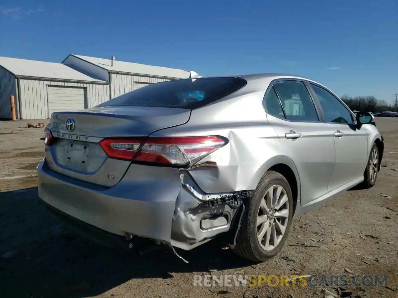 4 Photograph of a damaged car 4T1B11HK1KU168660 TOYOTA CAMRY 2019