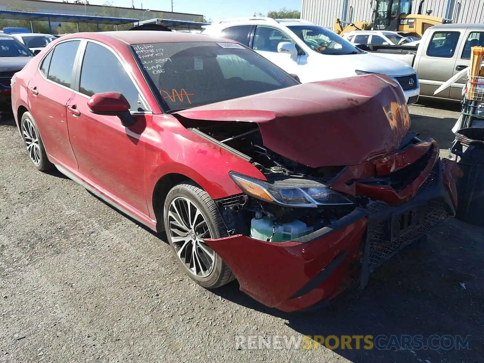 1 Photograph of a damaged car 4T1B11HK1KU171395 TOYOTA CAMRY 2019