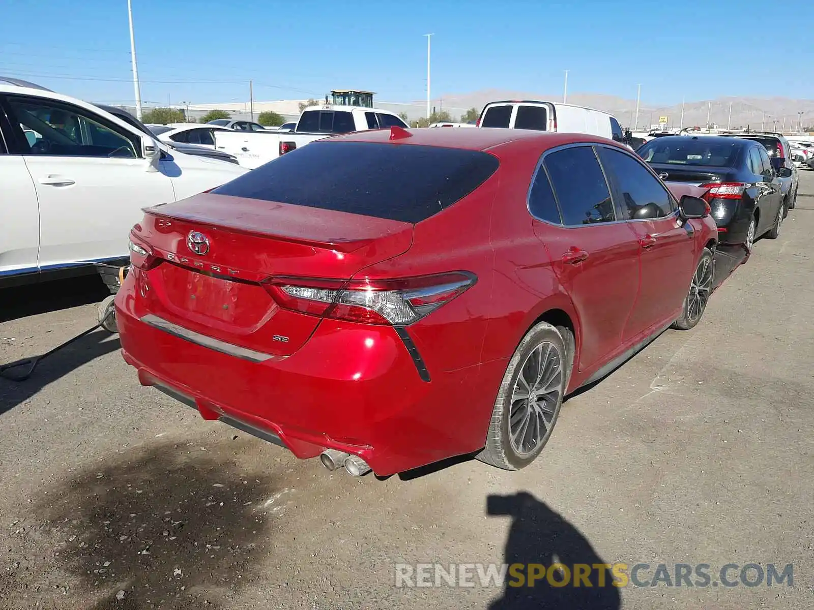 4 Photograph of a damaged car 4T1B11HK1KU171395 TOYOTA CAMRY 2019