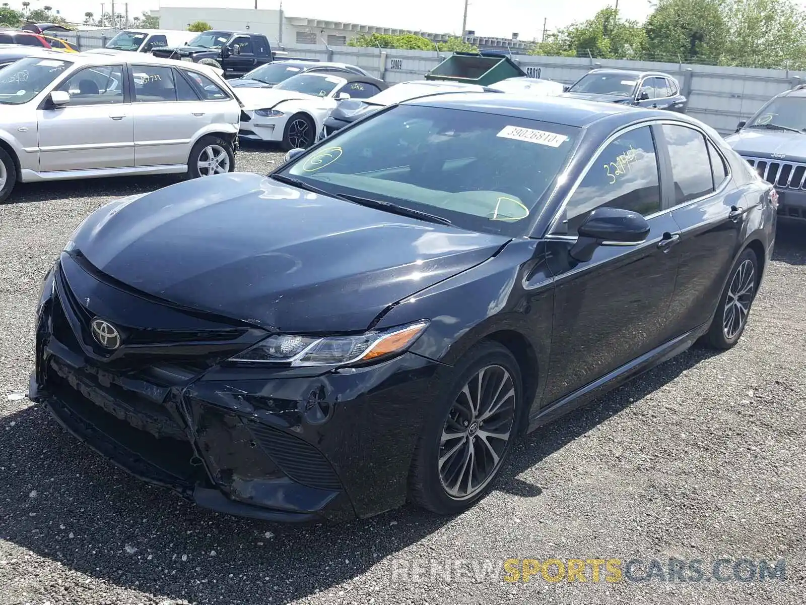 2 Photograph of a damaged car 4T1B11HK1KU171798 TOYOTA CAMRY 2019