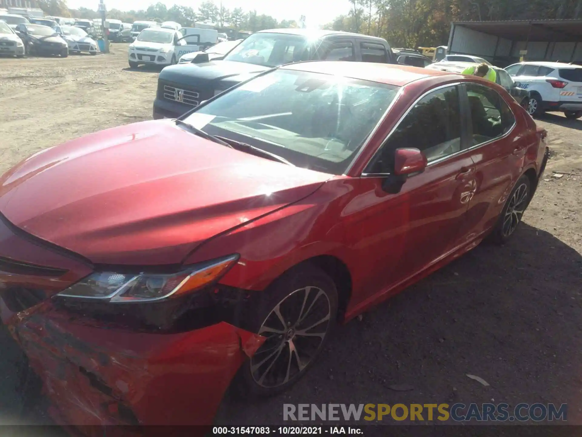 2 Photograph of a damaged car 4T1B11HK1KU171817 TOYOTA CAMRY 2019