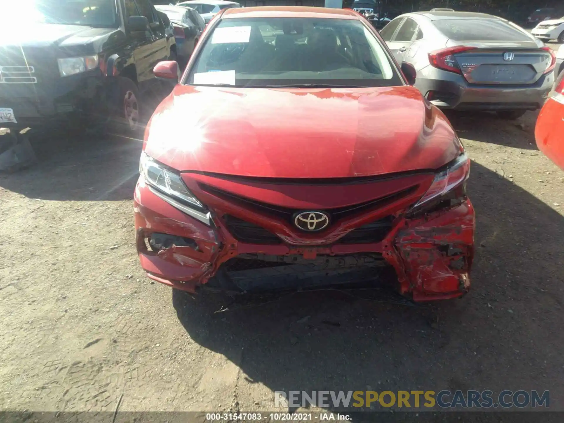 6 Photograph of a damaged car 4T1B11HK1KU171817 TOYOTA CAMRY 2019