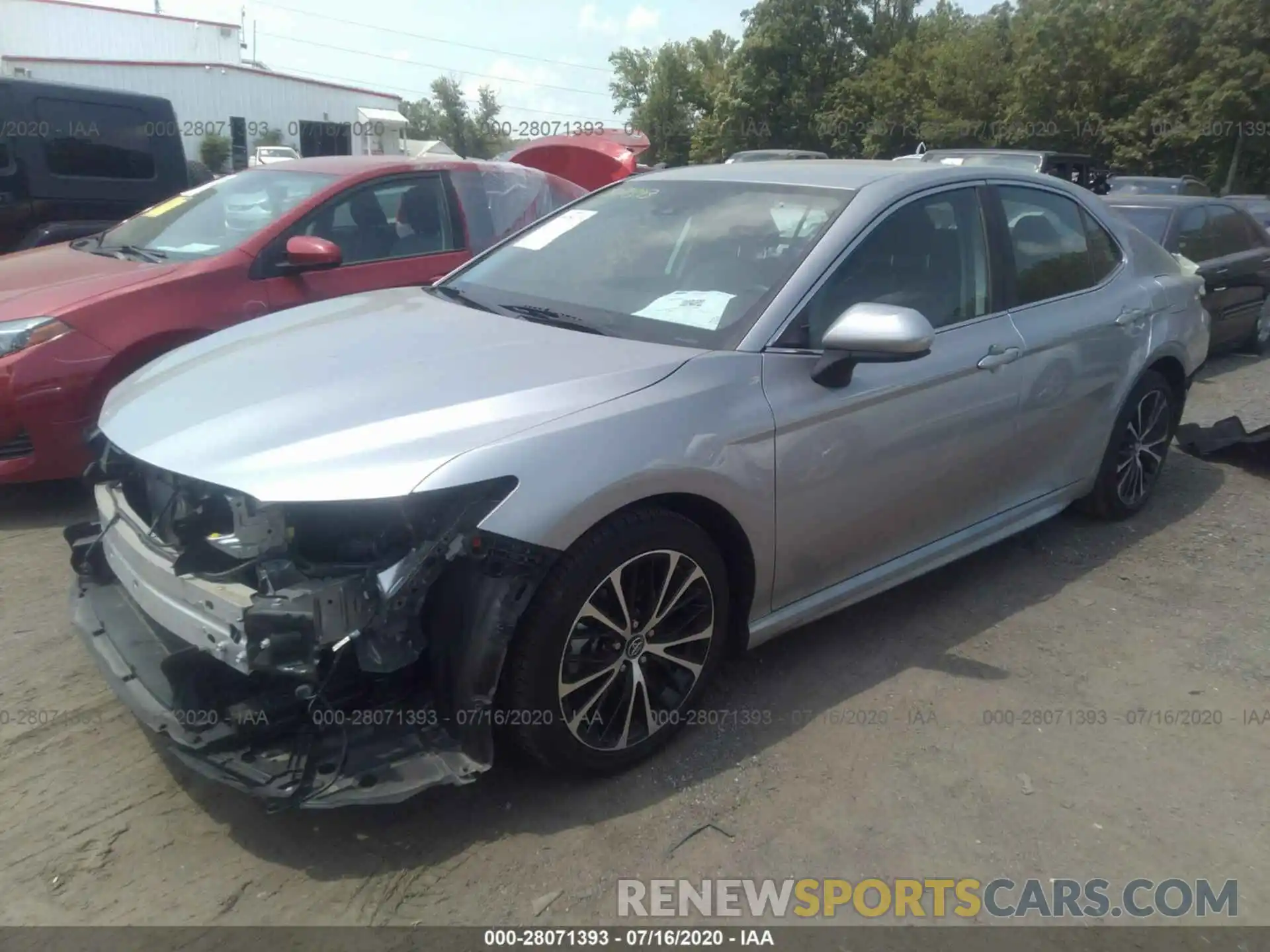 2 Photograph of a damaged car 4T1B11HK1KU174569 TOYOTA CAMRY 2019