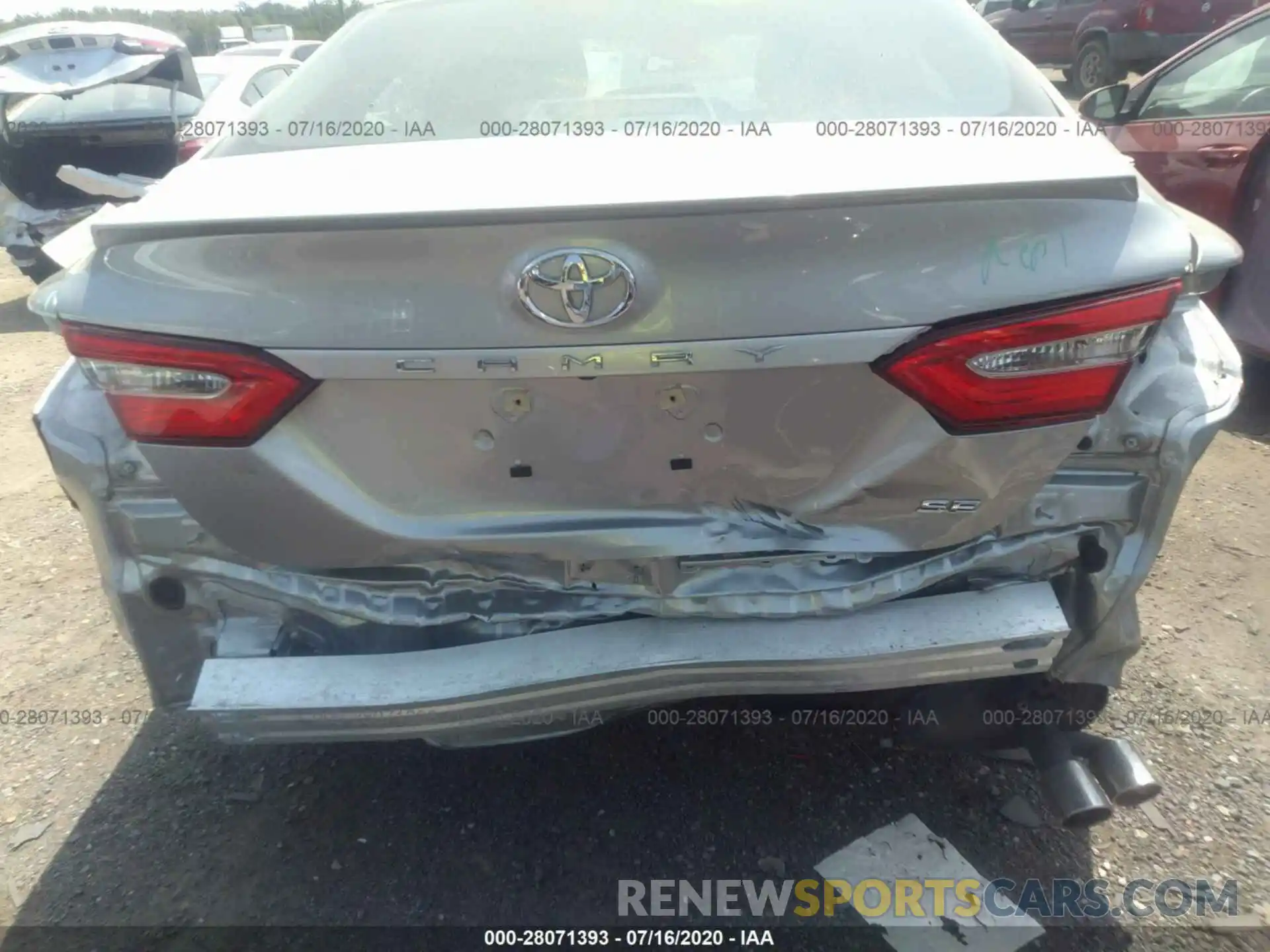 6 Photograph of a damaged car 4T1B11HK1KU174569 TOYOTA CAMRY 2019