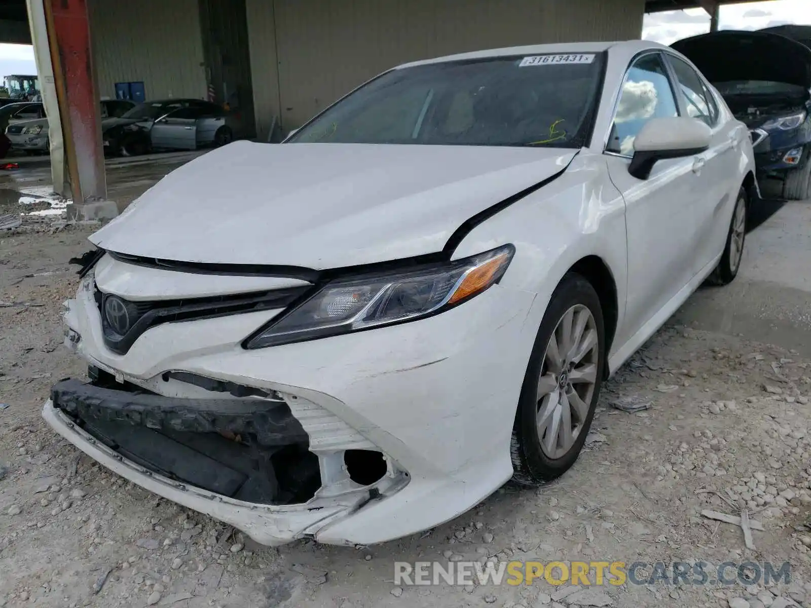 2 Photograph of a damaged car 4T1B11HK1KU175060 TOYOTA CAMRY 2019