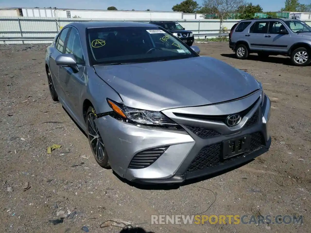 1 Photograph of a damaged car 4T1B11HK1KU175284 TOYOTA CAMRY 2019