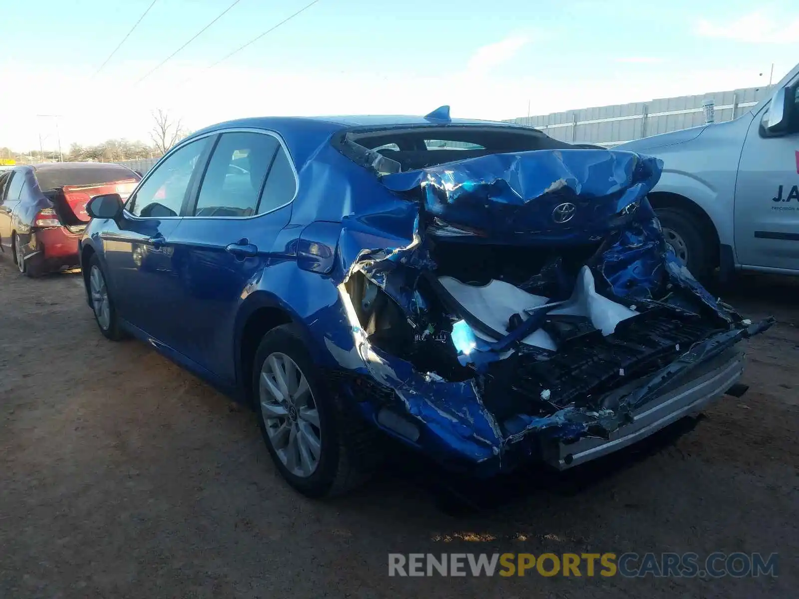 3 Photograph of a damaged car 4T1B11HK1KU175589 TOYOTA CAMRY 2019