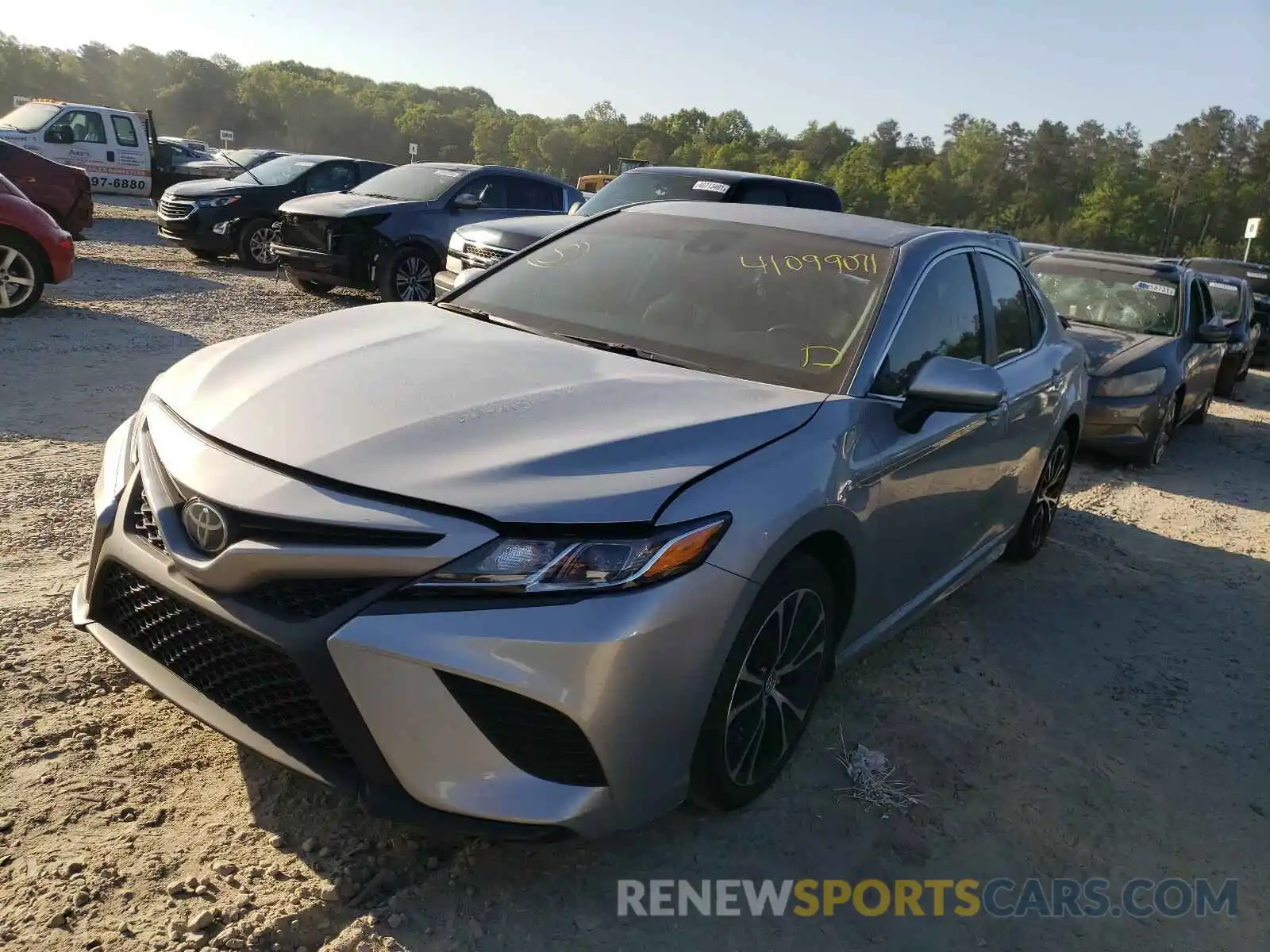 2 Photograph of a damaged car 4T1B11HK1KU176189 TOYOTA CAMRY 2019