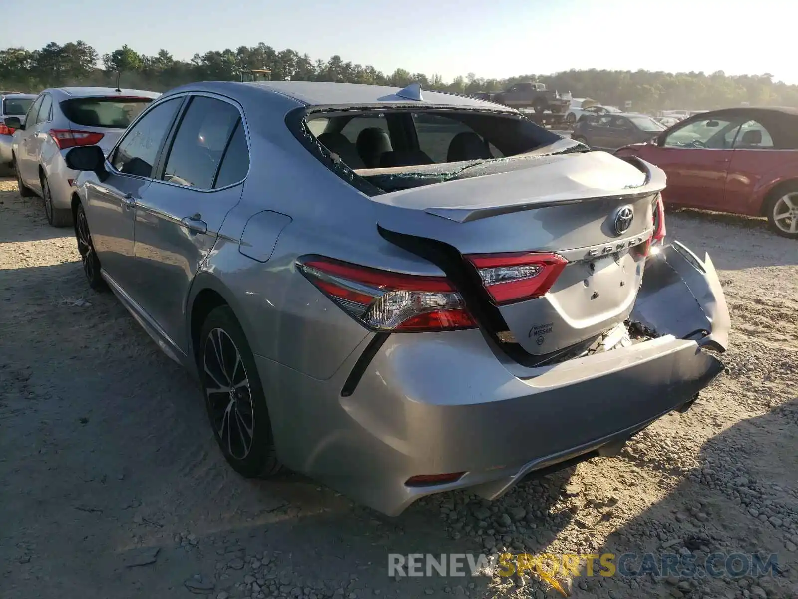 3 Photograph of a damaged car 4T1B11HK1KU176189 TOYOTA CAMRY 2019