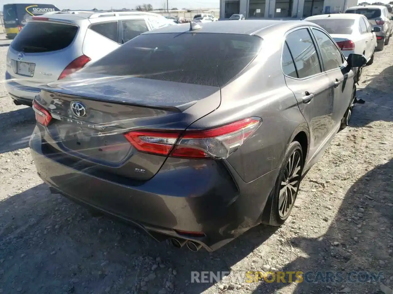 4 Photograph of a damaged car 4T1B11HK1KU176371 TOYOTA CAMRY 2019