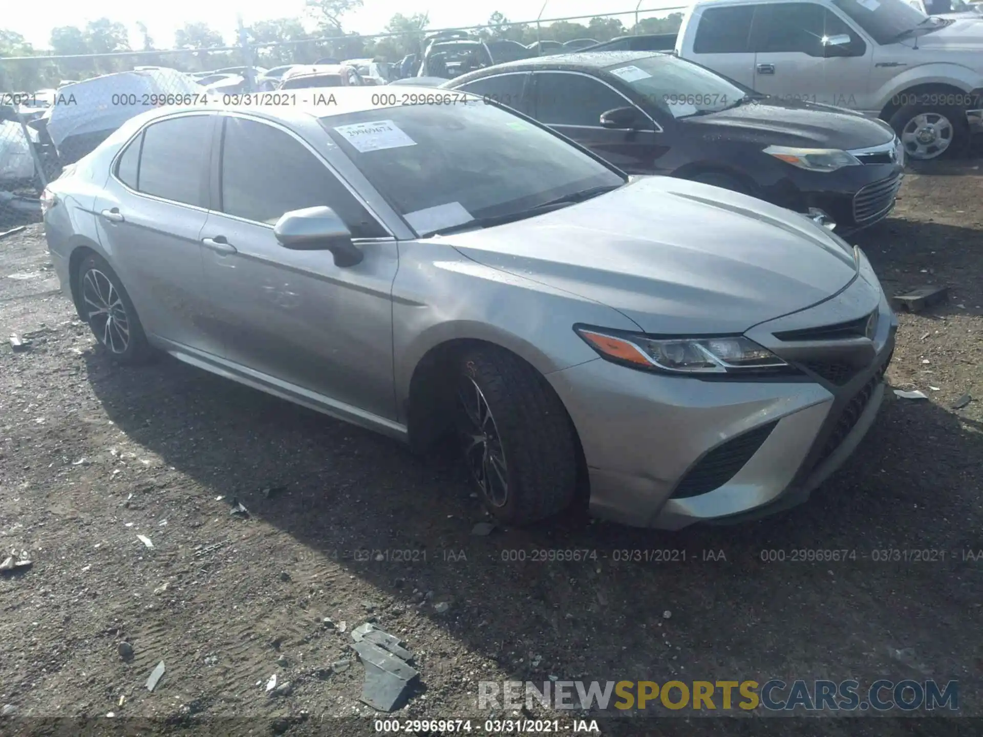 1 Photograph of a damaged car 4T1B11HK1KU177102 TOYOTA CAMRY 2019