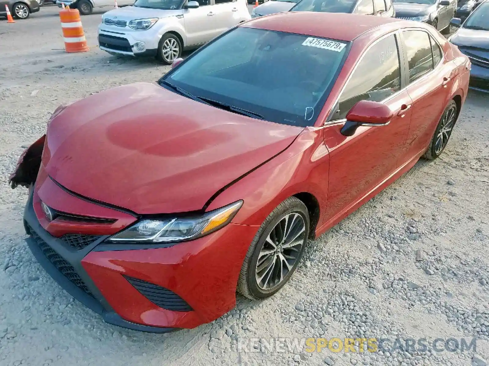 2 Photograph of a damaged car 4T1B11HK1KU177990 TOYOTA CAMRY 2019