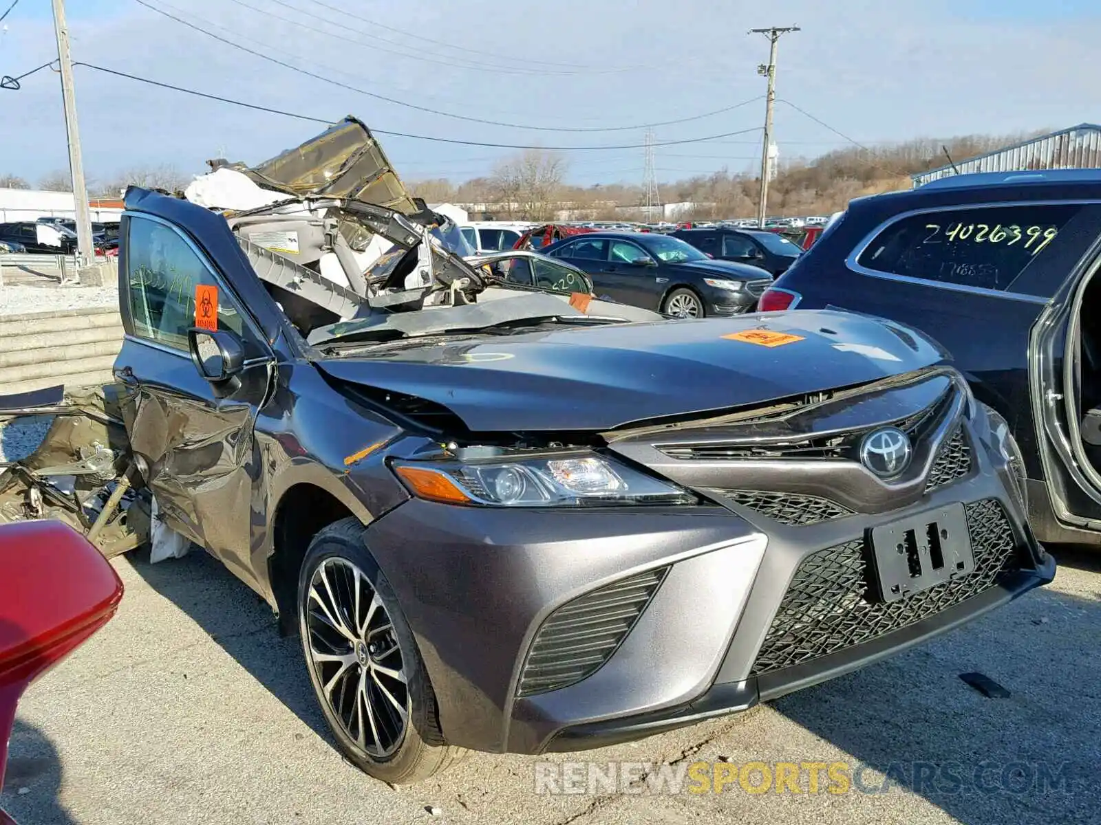 1 Photograph of a damaged car 4T1B11HK1KU178136 TOYOTA CAMRY 2019