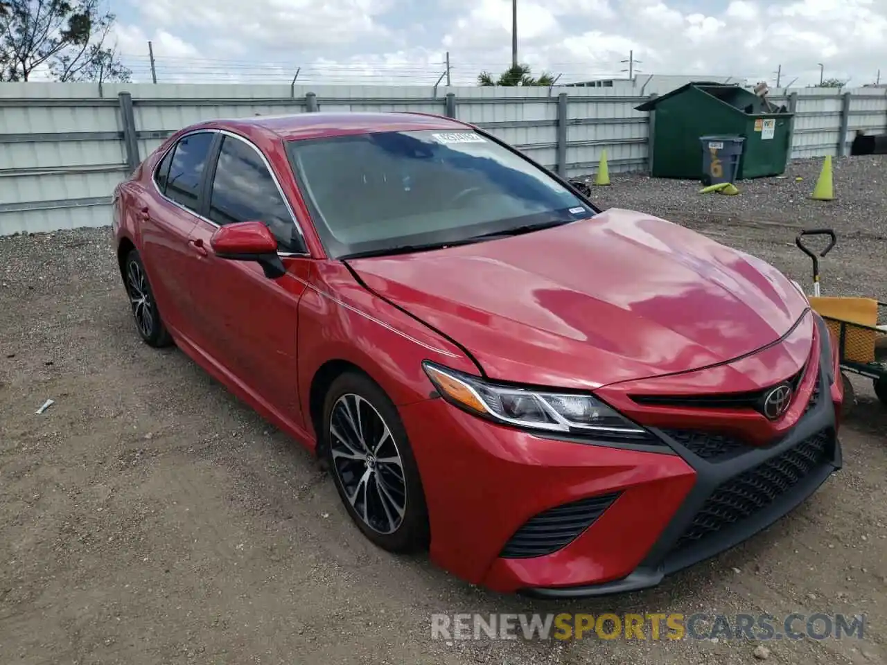 1 Photograph of a damaged car 4T1B11HK1KU179092 TOYOTA CAMRY 2019