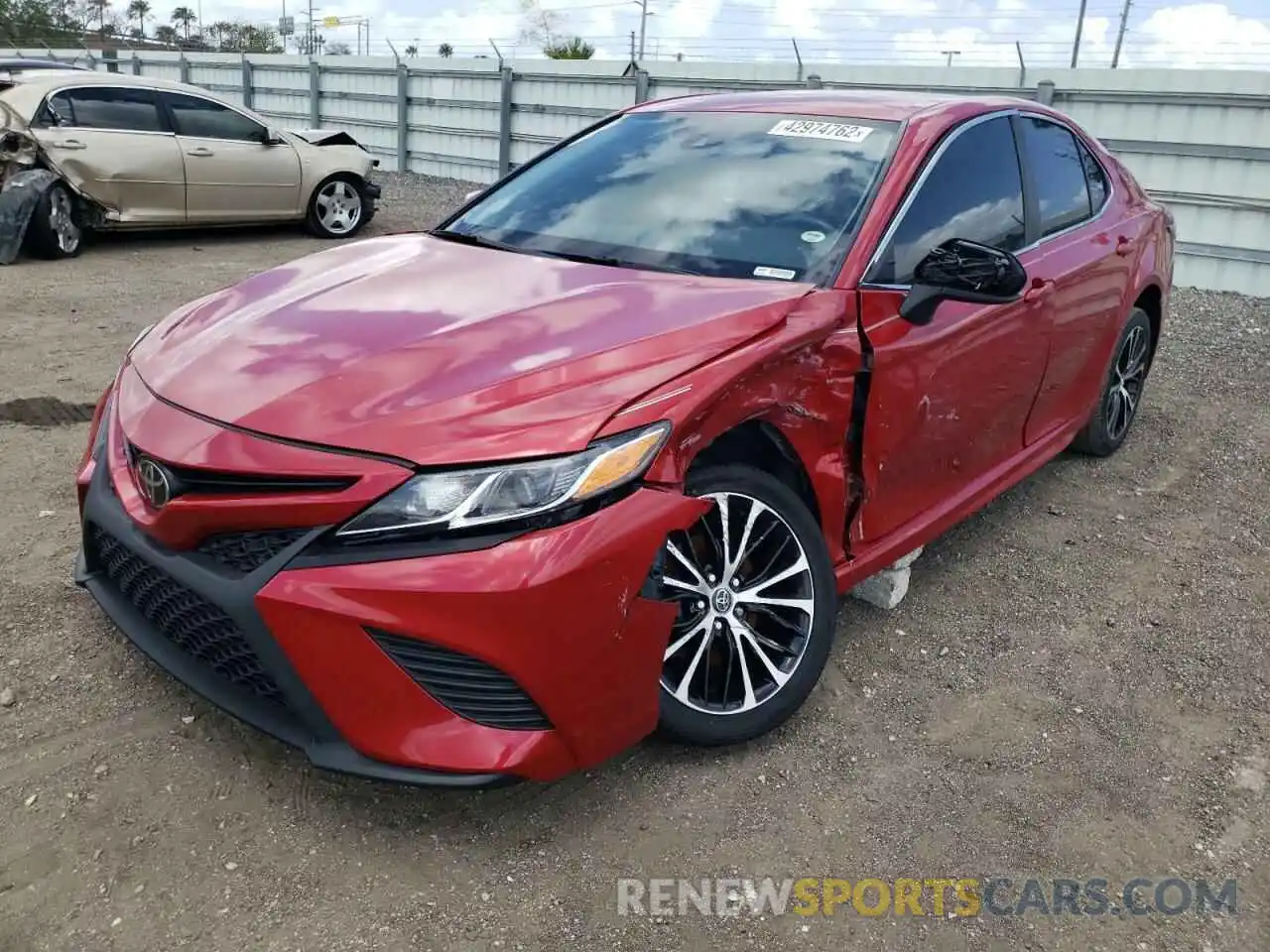 2 Photograph of a damaged car 4T1B11HK1KU179092 TOYOTA CAMRY 2019