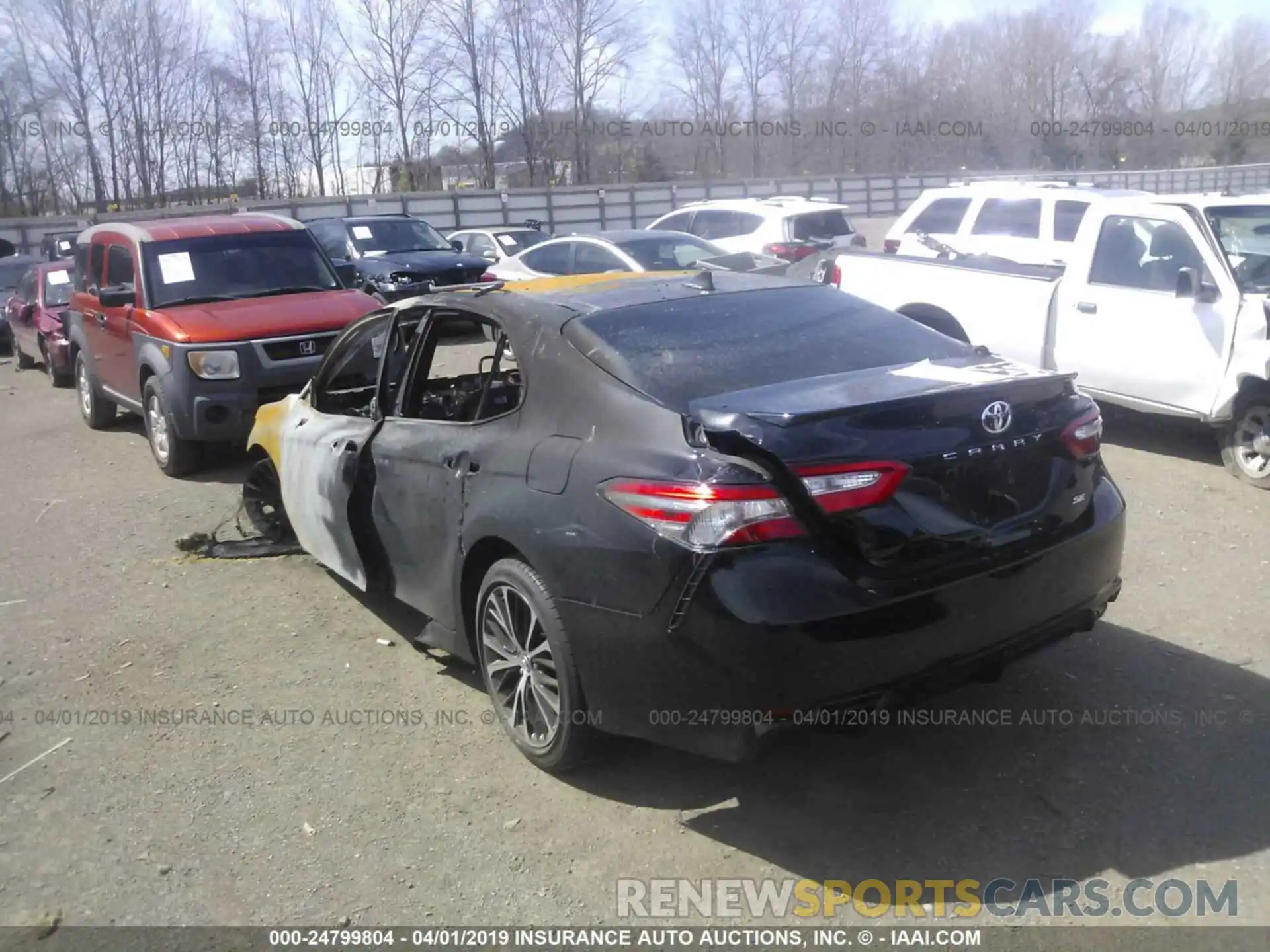 3 Photograph of a damaged car 4T1B11HK1KU183983 TOYOTA CAMRY 2019