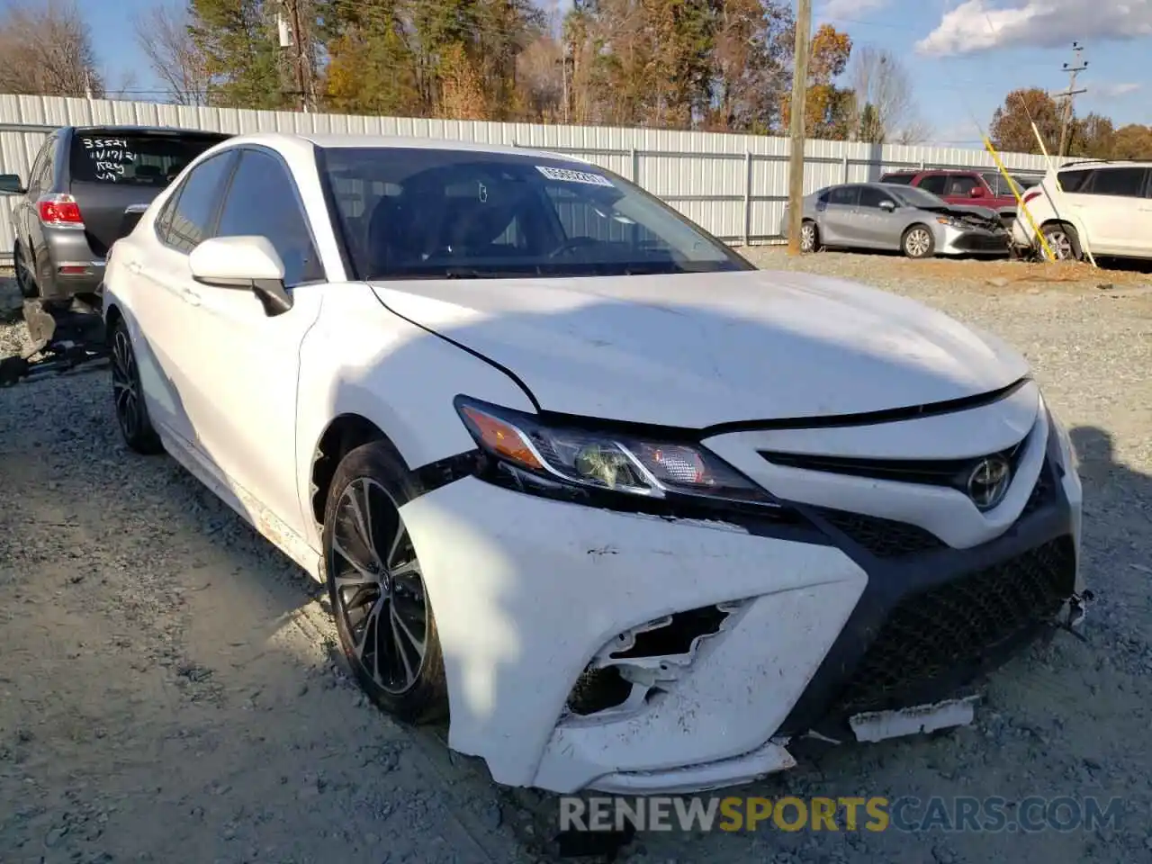 1 Photograph of a damaged car 4T1B11HK1KU187418 TOYOTA CAMRY 2019