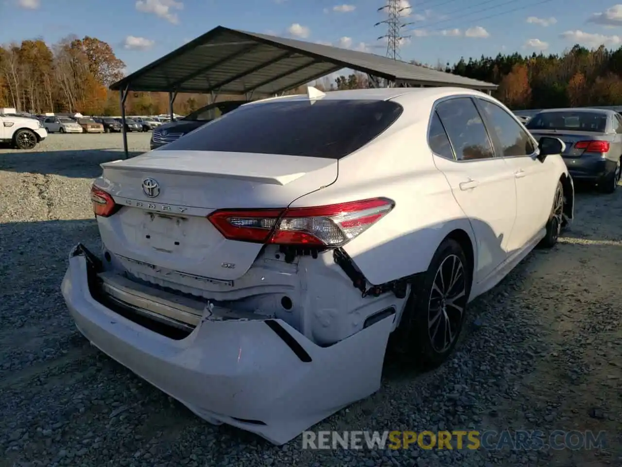 4 Photograph of a damaged car 4T1B11HK1KU187418 TOYOTA CAMRY 2019