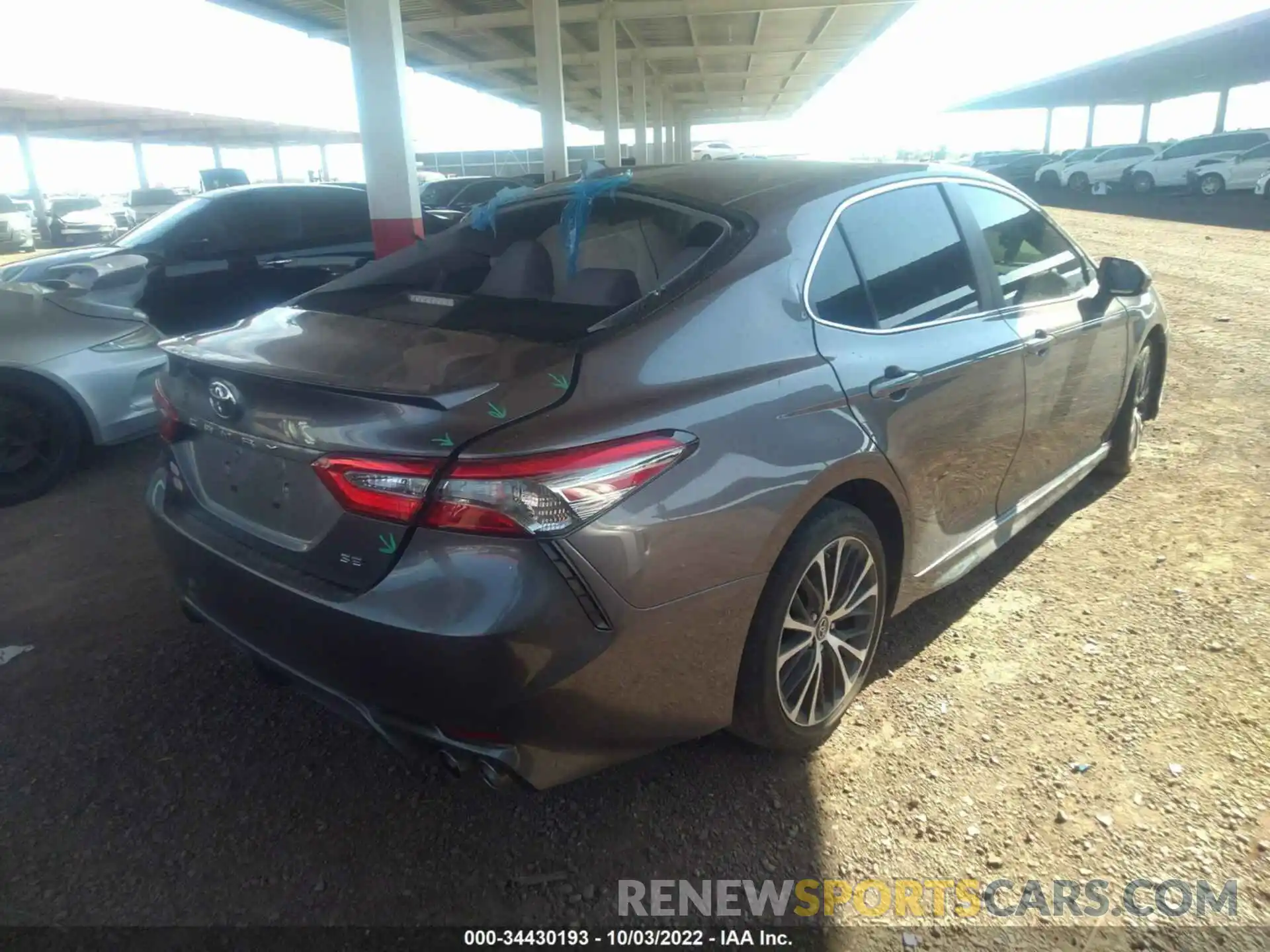 4 Photograph of a damaged car 4T1B11HK1KU188701 TOYOTA CAMRY 2019