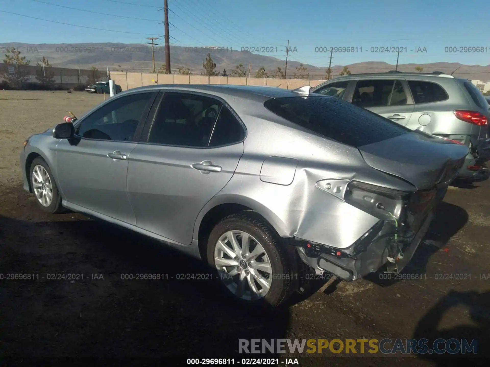 3 Photograph of a damaged car 4T1B11HK1KU189993 TOYOTA CAMRY 2019