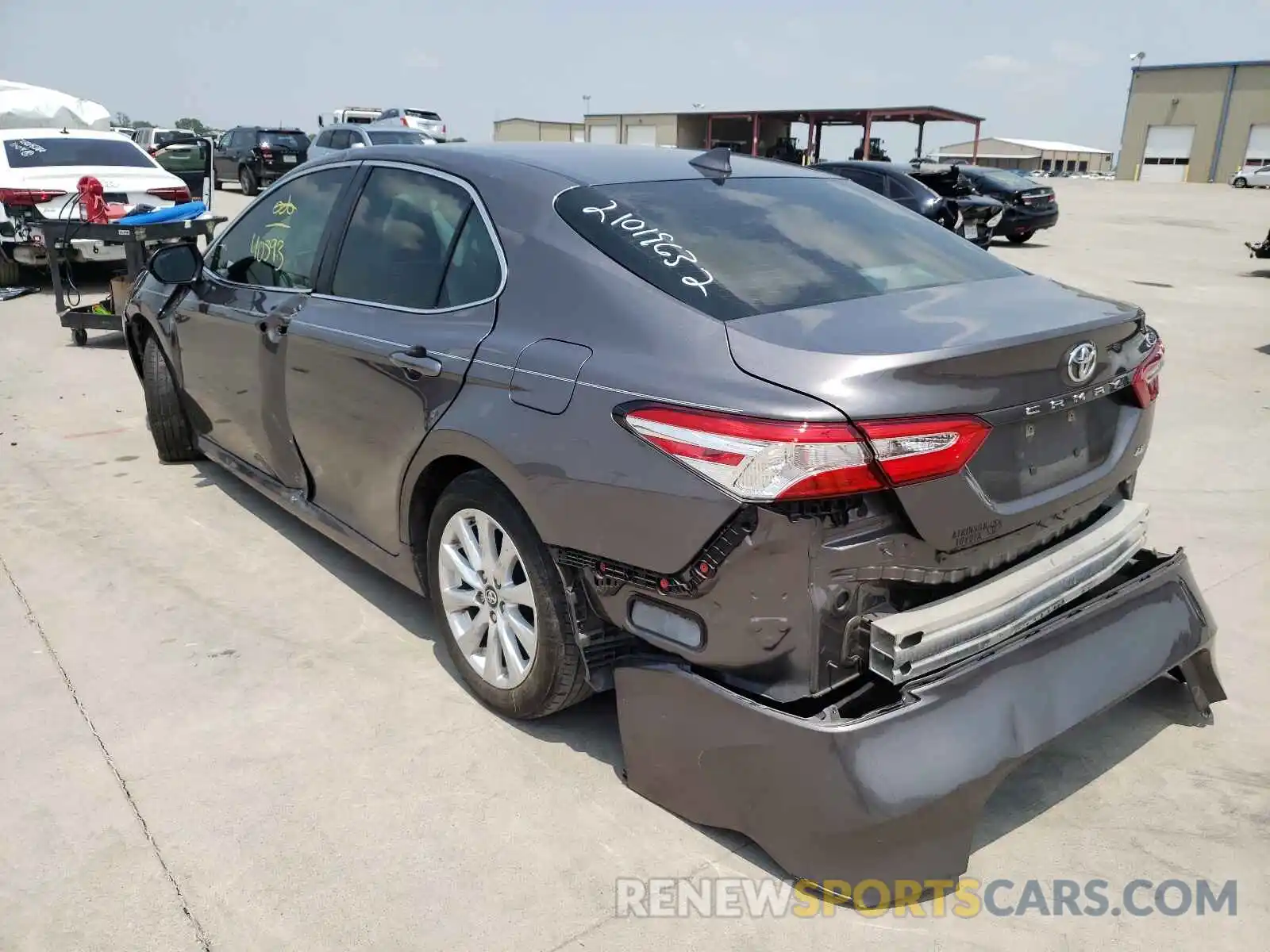 3 Photograph of a damaged car 4T1B11HK1KU193302 TOYOTA CAMRY 2019