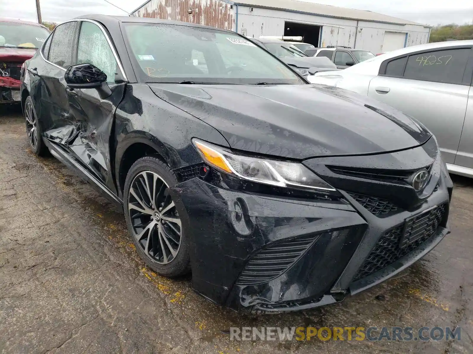 1 Photograph of a damaged car 4T1B11HK1KU193848 TOYOTA CAMRY 2019