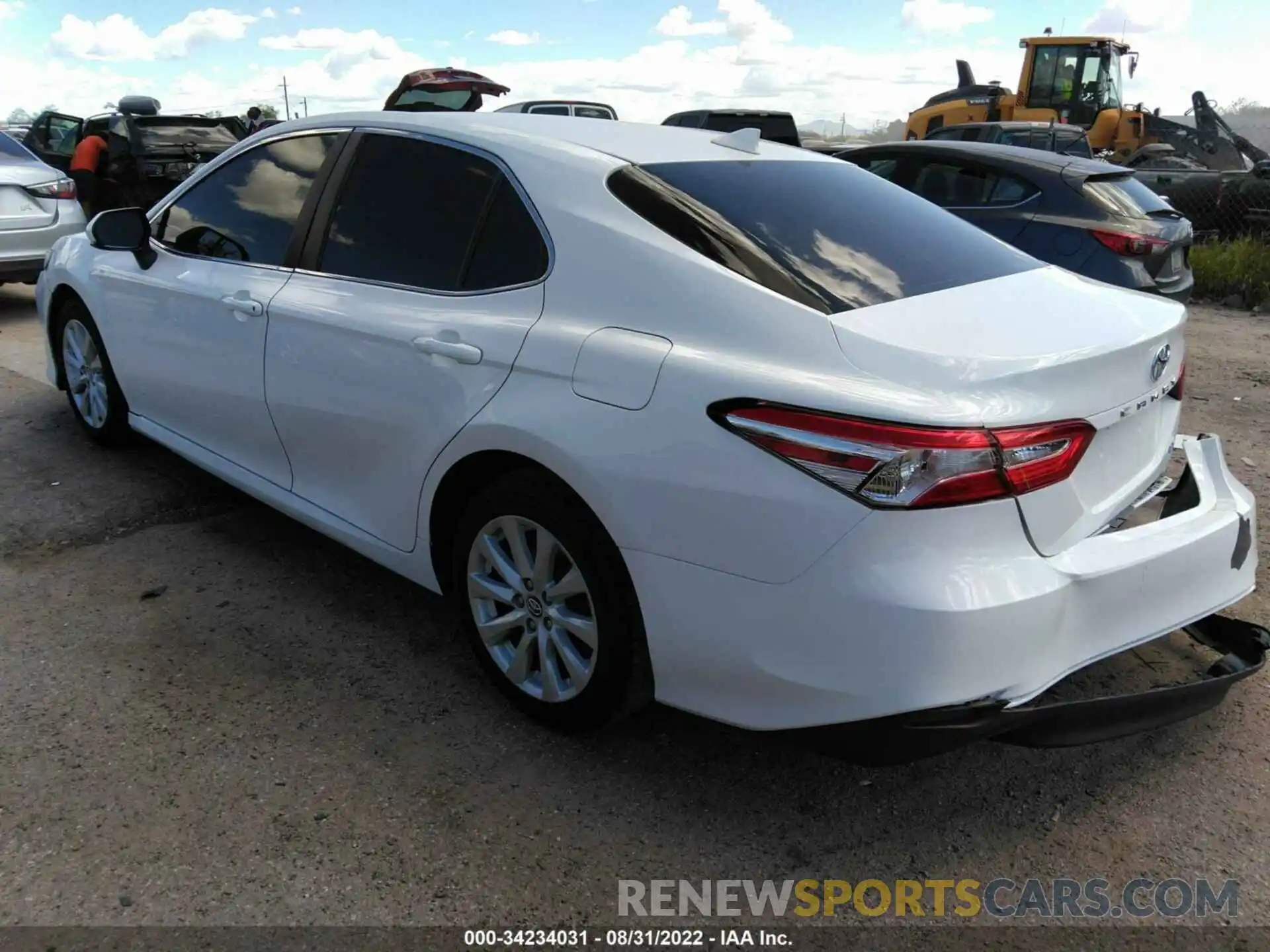 3 Photograph of a damaged car 4T1B11HK1KU195454 TOYOTA CAMRY 2019