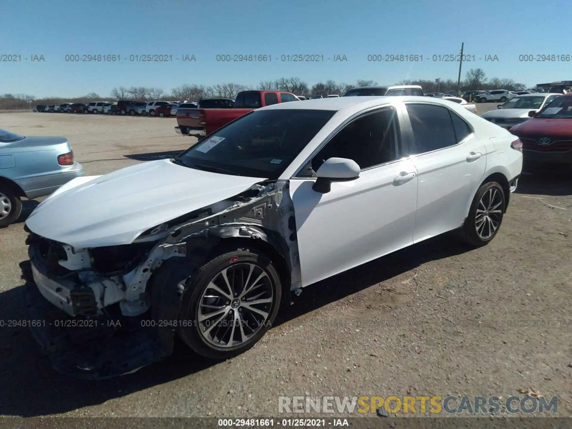 2 Photograph of a damaged car 4T1B11HK1KU196796 TOYOTA CAMRY 2019