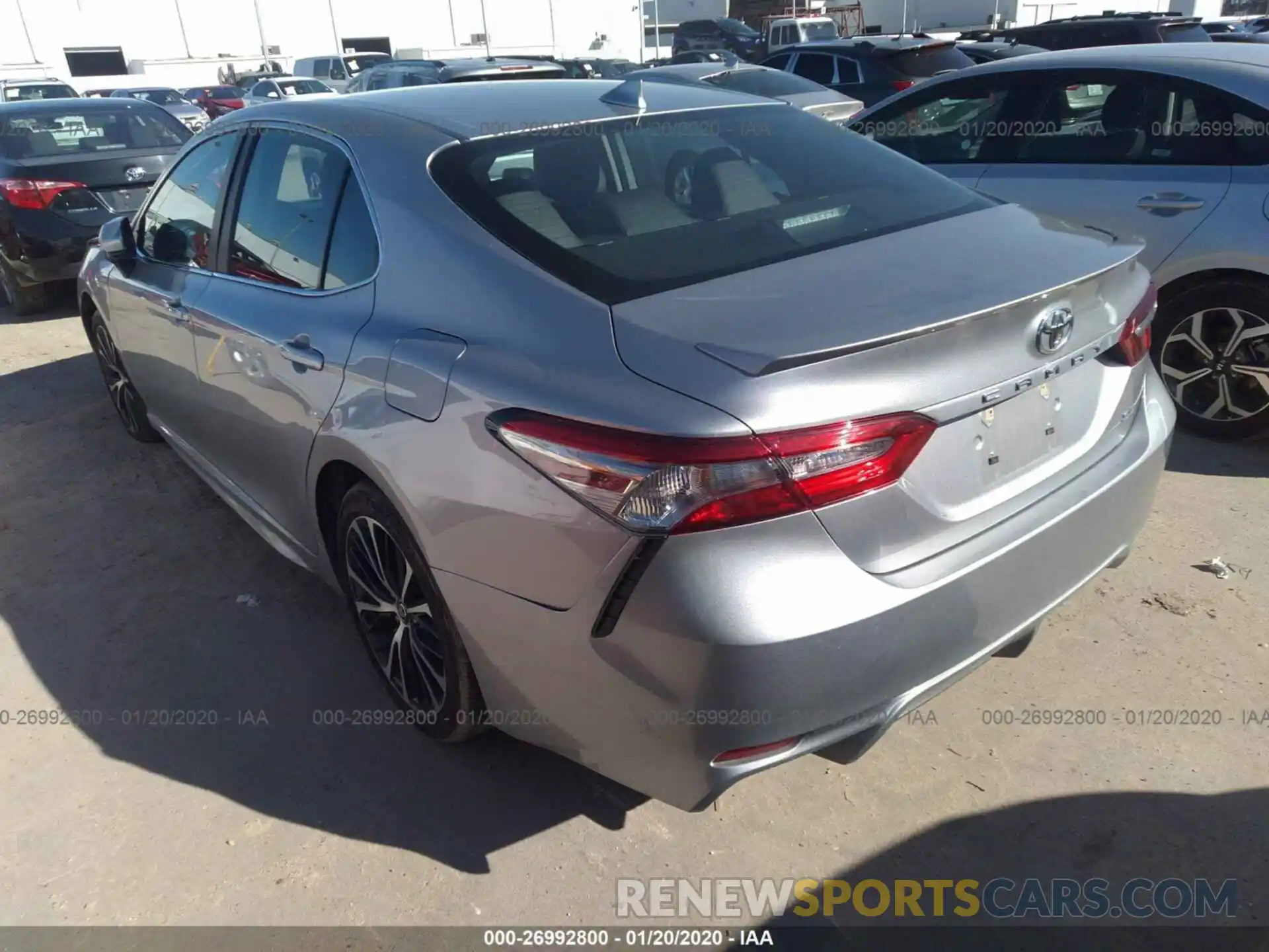 3 Photograph of a damaged car 4T1B11HK1KU196927 TOYOTA CAMRY 2019