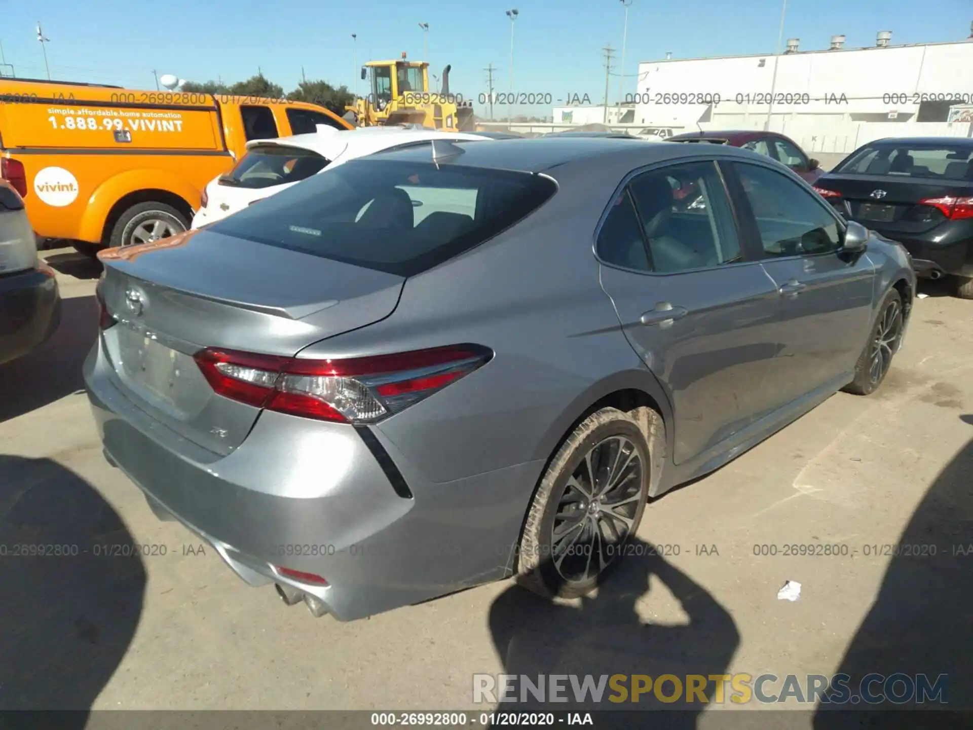 4 Photograph of a damaged car 4T1B11HK1KU196927 TOYOTA CAMRY 2019