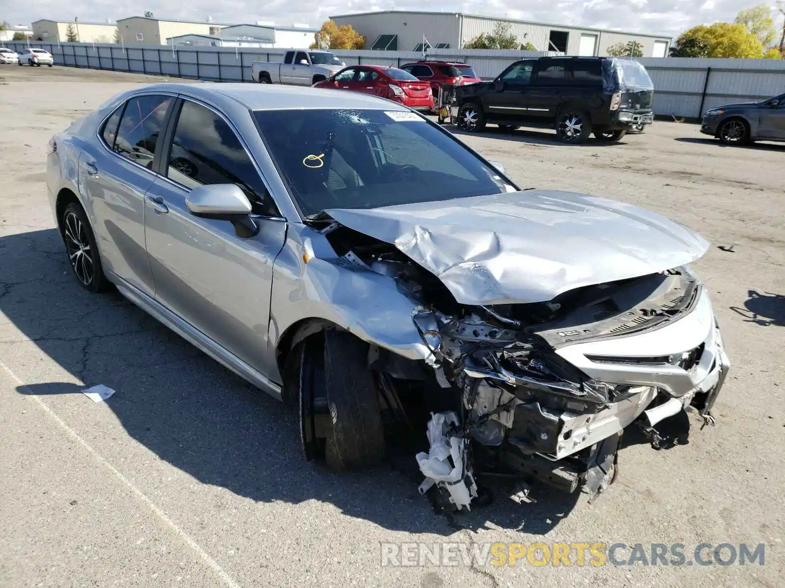 1 Photograph of a damaged car 4T1B11HK1KU199309 TOYOTA CAMRY 2019