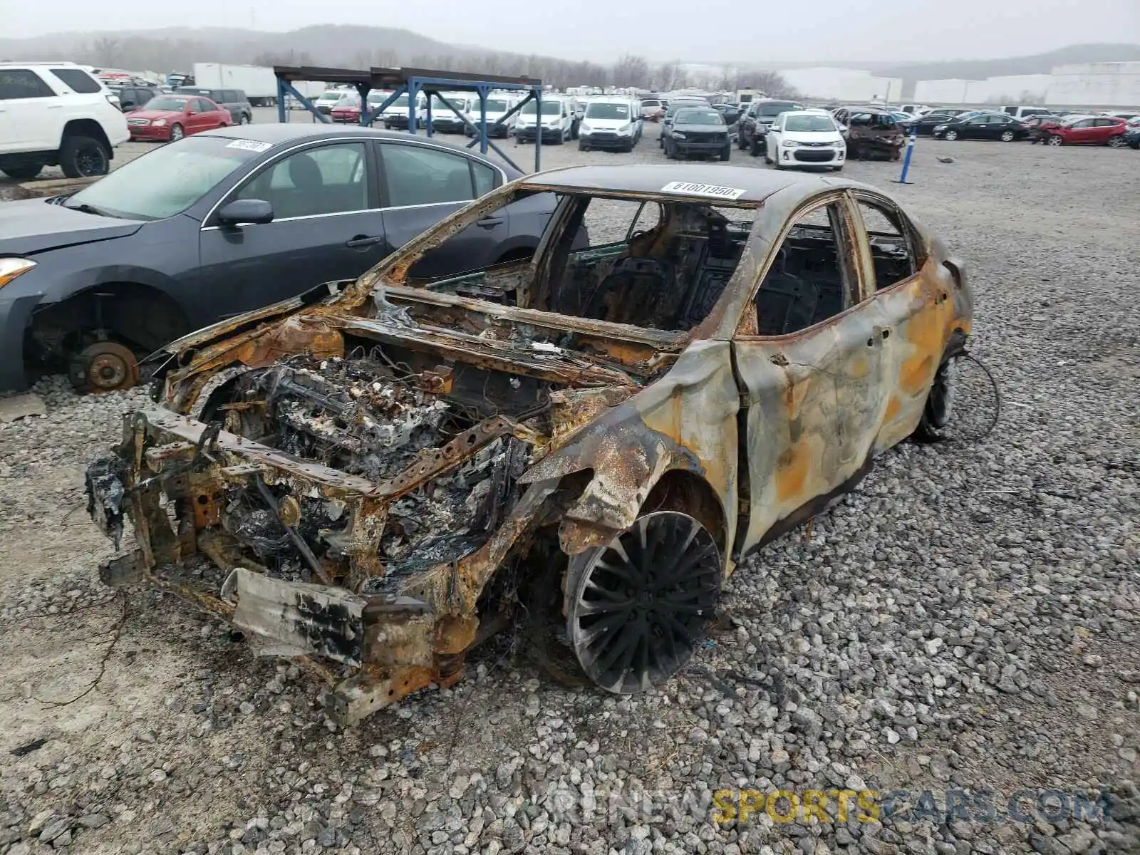 2 Photograph of a damaged car 4T1B11HK1KU199973 TOYOTA CAMRY 2019