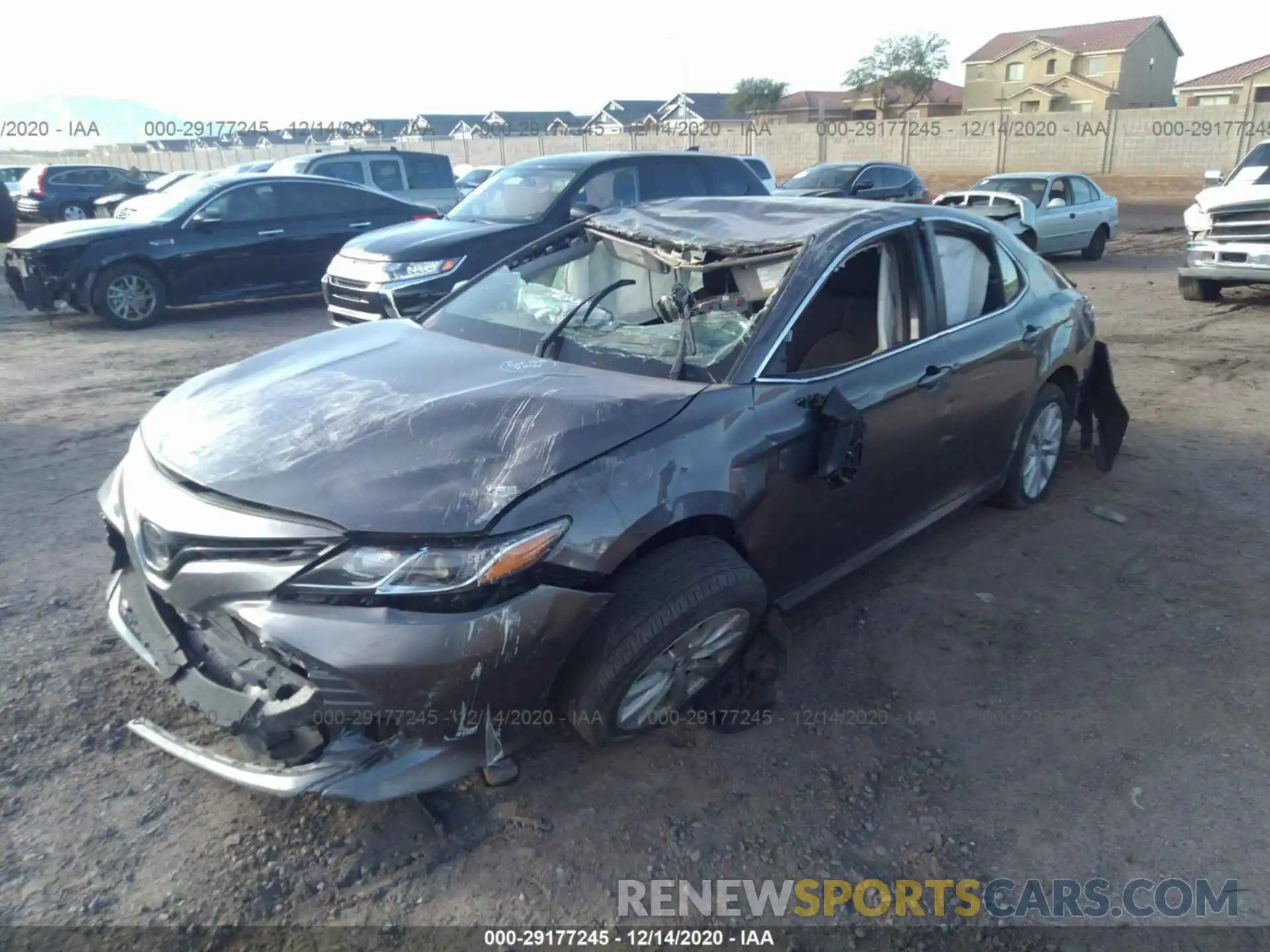 2 Photograph of a damaged car 4T1B11HK1KU204640 TOYOTA CAMRY 2019