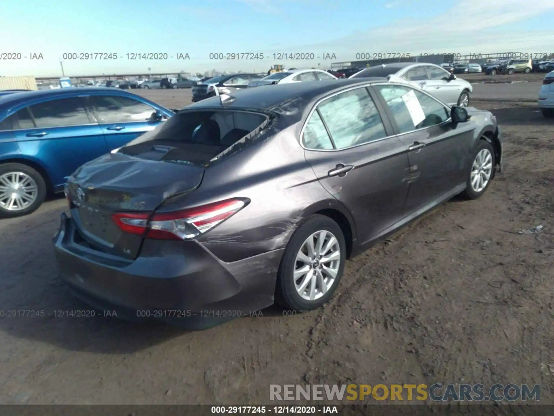 4 Photograph of a damaged car 4T1B11HK1KU204640 TOYOTA CAMRY 2019