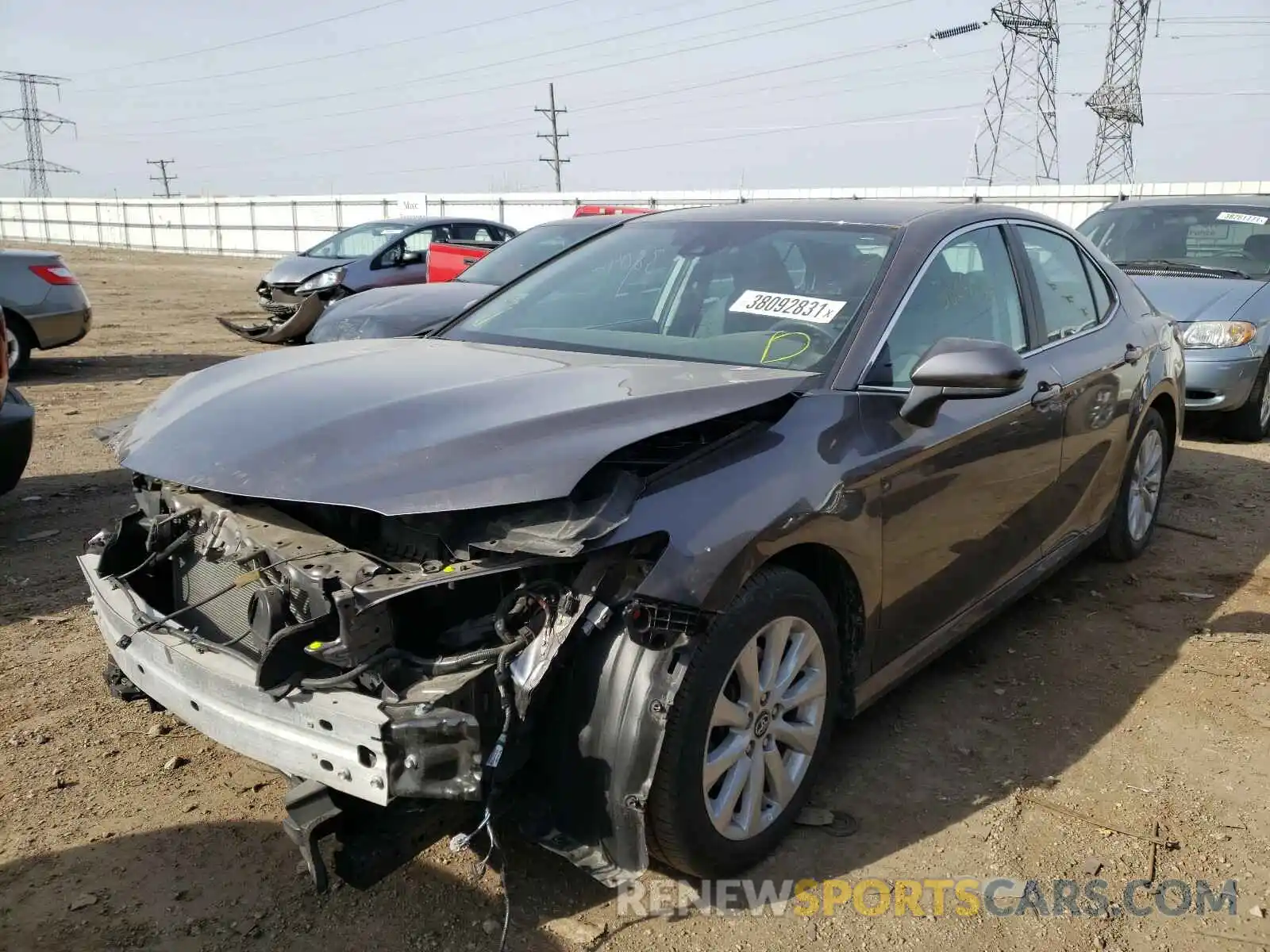 2 Фотография поврежденного автомобиля 4T1B11HK1KU205254 TOYOTA CAMRY 2019