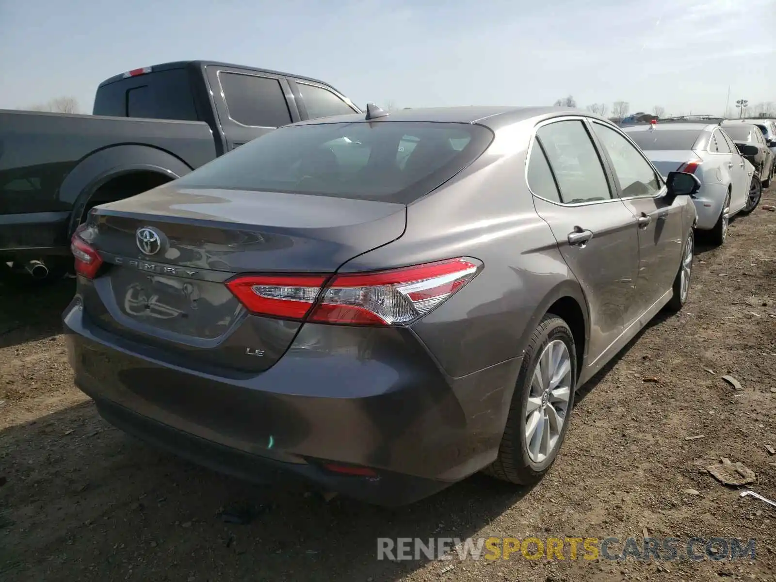 4 Photograph of a damaged car 4T1B11HK1KU205254 TOYOTA CAMRY 2019