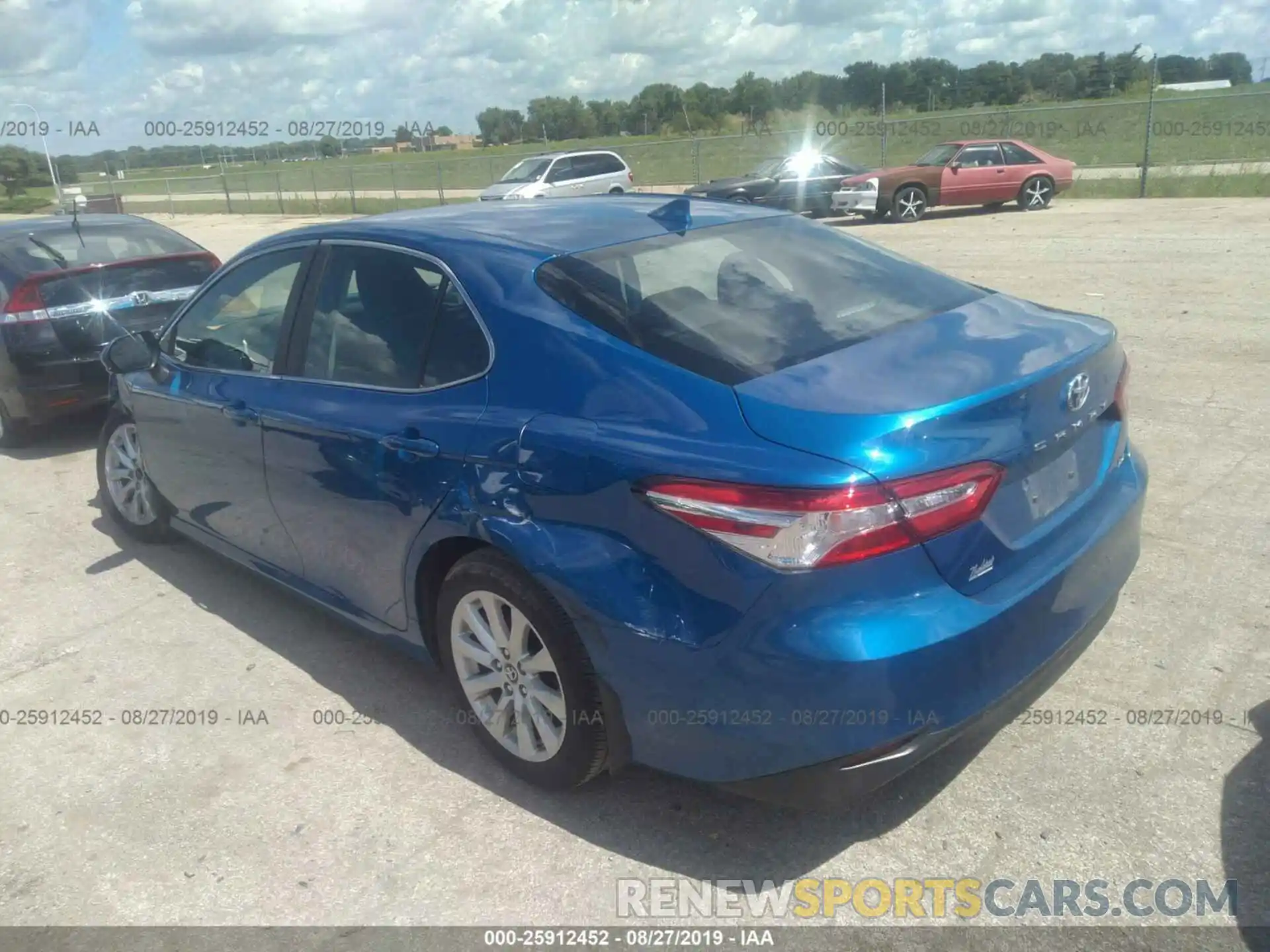 3 Photograph of a damaged car 4T1B11HK1KU205903 TOYOTA CAMRY 2019