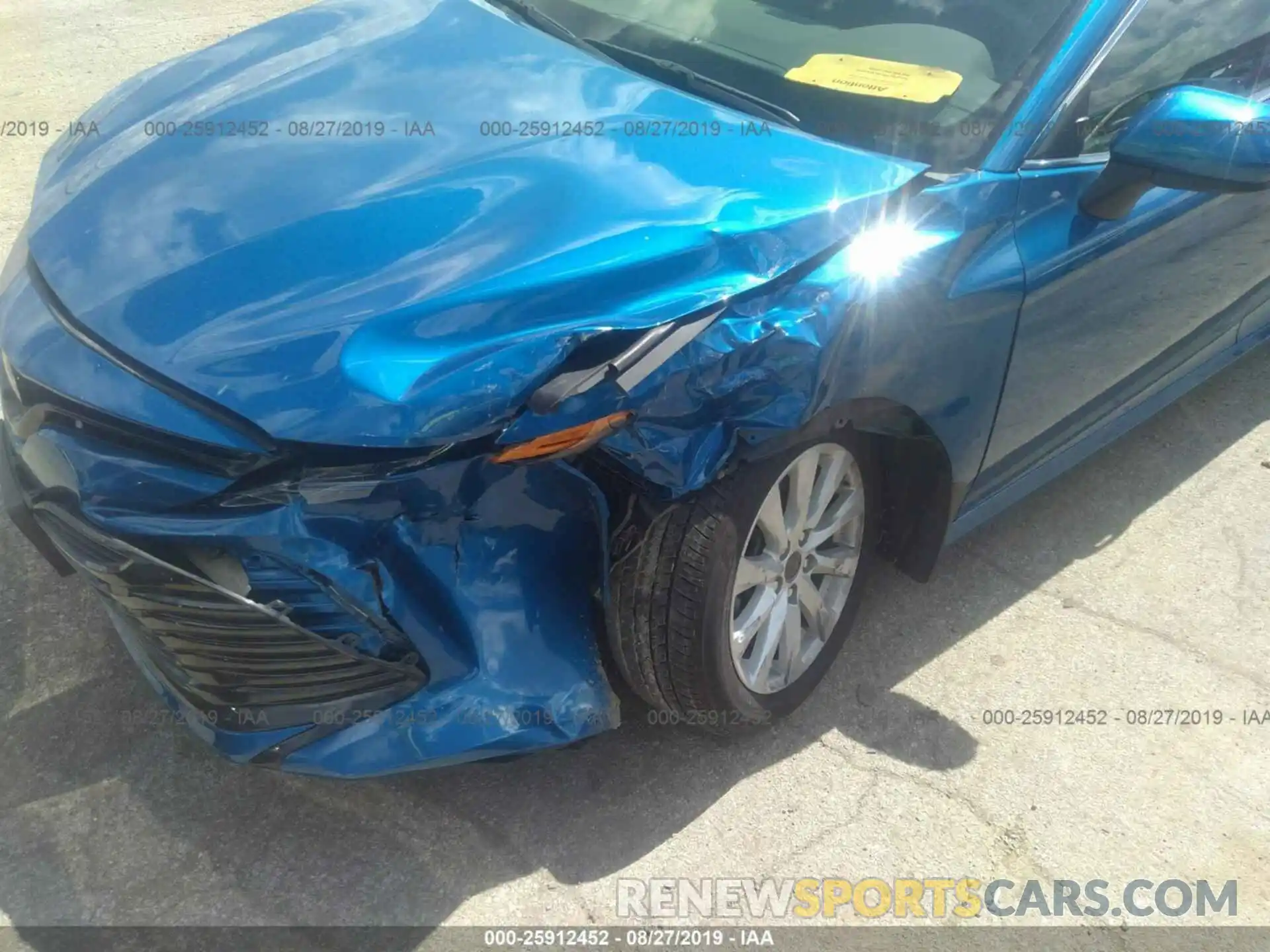 6 Photograph of a damaged car 4T1B11HK1KU205903 TOYOTA CAMRY 2019