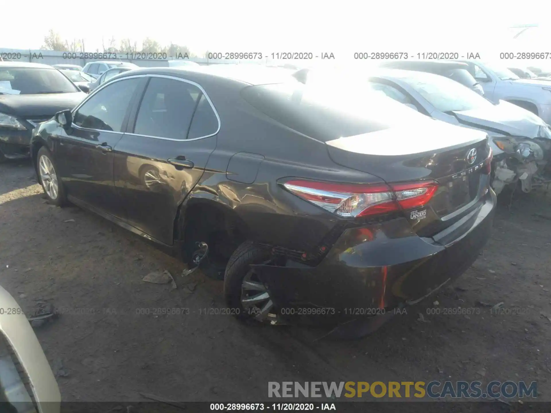 3 Photograph of a damaged car 4T1B11HK1KU206694 TOYOTA CAMRY 2019